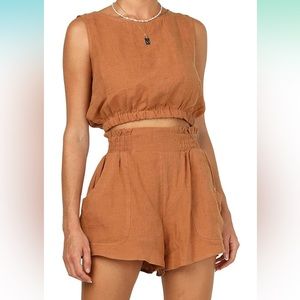 Orange/Rust Two Piece Set